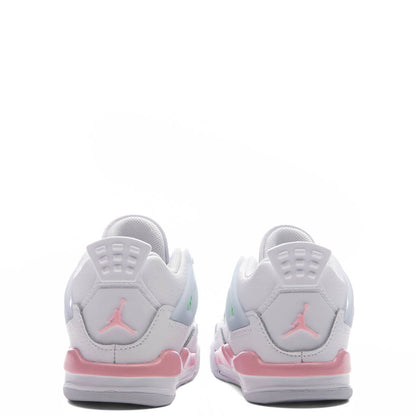 Air Jordan 4 Retro 'Valentine's Day' (TD) - White/Medium Soft Pink/Half Blue