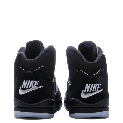 Air Jordan 5 Retro OG 'Black Metallic Reimagined' (PS) - Black/White/Metallic Silver/Fire Red