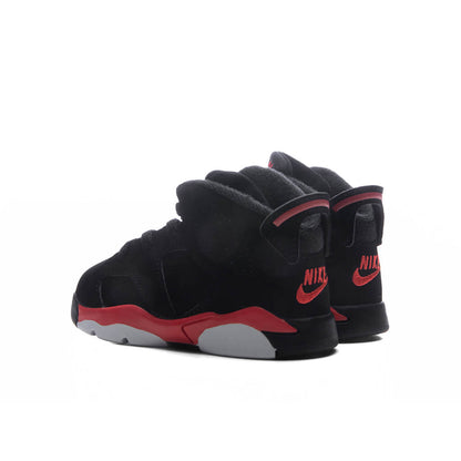 Air Jordan 6 Retro 'Infrared Salesman' (TD) - Black/Light Crimson
