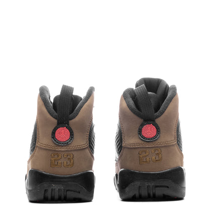 Jordan 9 Retro (PS) - Black/True Red/Light Olive