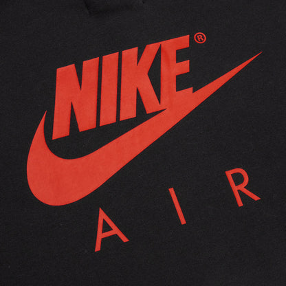 AJ4 Graphic Fleece Pullover Hoodie - White/Black