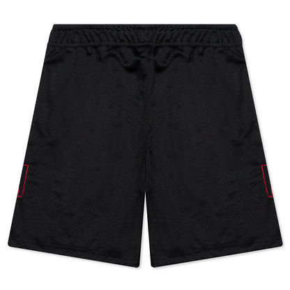 AJ5 Mesh Graphic Shorts - Black