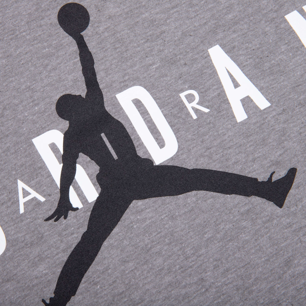 Air Jordan Wordmark T-Shirt - Carbon Heather/White/Black