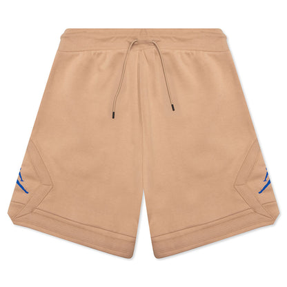Essential Fleece Diamond Short - Hemp/Game Royal