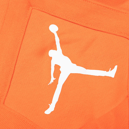 Essential Fleece Diamond Short - Orange/White