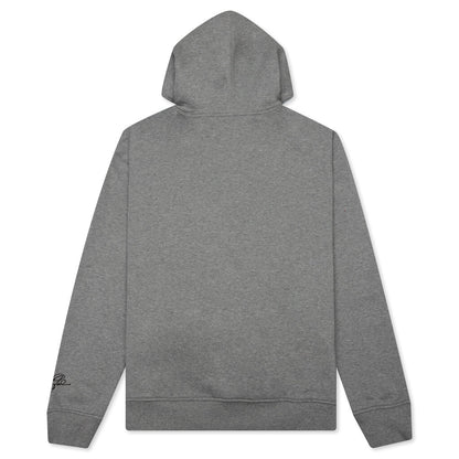 Essential Fleece Full-Zip Hoodie - Carbon Heather