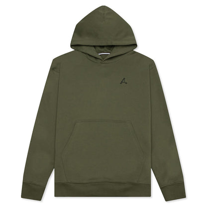 Essential Fleece Pullover Hoodie - Medium Olive