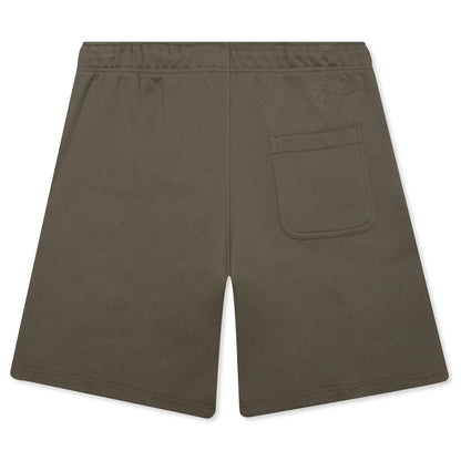 Essential Fleece Shorts - Medium Olive/Black