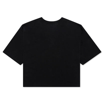 Essential Women's Boxy T-Shirt - Black/Gym Red