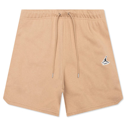 Essential Heavyweight Fleece Shorts - Hemp/Sail