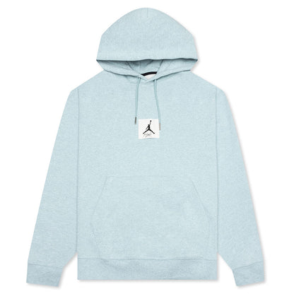Essential Statement Fleece Hoodie - Ocean Cube