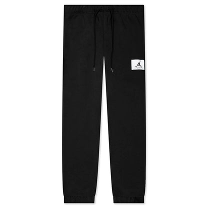 Essential Statement Fleece Pants - Black