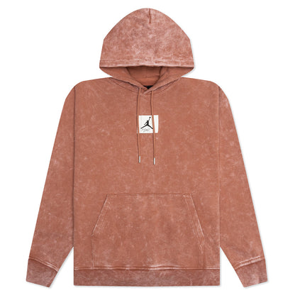 Essential Washed Fleece Hoodie - Mineral Clay