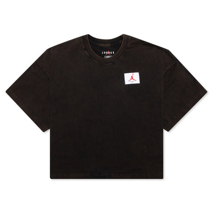 Essential Women's S/S Boxy T-Shirt - Black