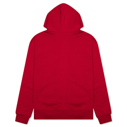 Essential Fleece Full-Zip Hoodie - Gym Red
