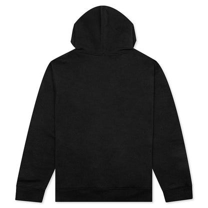 Essential Fleece Pullover Hoodie - Black