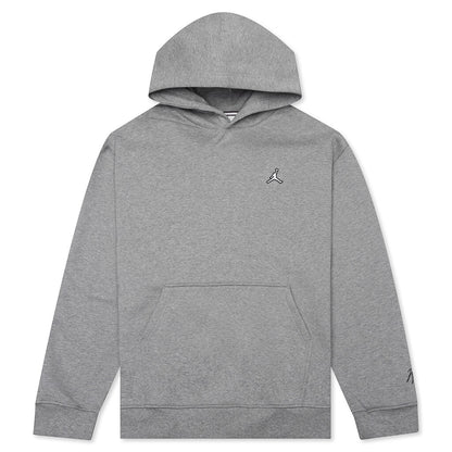 Essential Fleece Pullover Hoodie - Carbon Heather