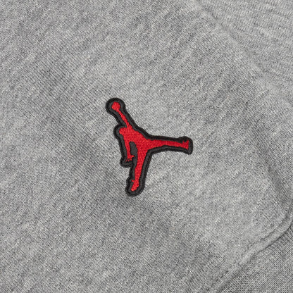 Essential Graphic Fleece Hoodie - Carbon Heather