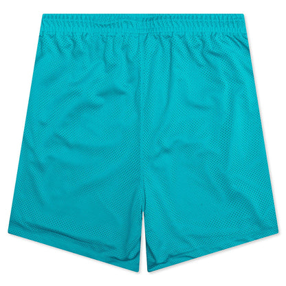 Essentials Shorts - Aquatone/White