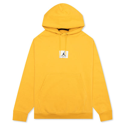 Essential Statement Fleece Hoodie - Pollen/Sail