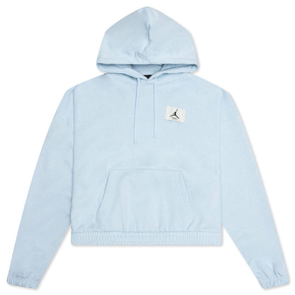 Essential Women's Fleece Hoodie - Celestine Blue/Heather/