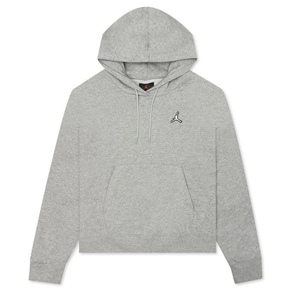Essential Women's Fleece Hoodie - Dark Grey Heather