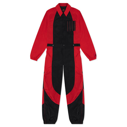 Essential Women's Flight Suit - Varsity Red/Black/Black