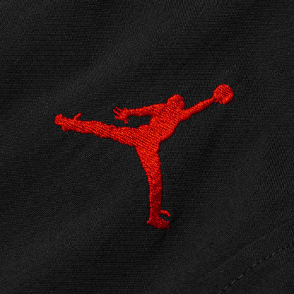 Essential Woven Pants - Black/Gym Red