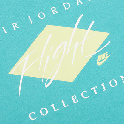 Flight Essentials T-Shirt - Washed Teal/White/Citron Tint