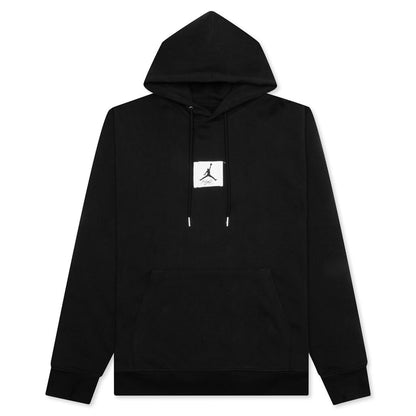Flight Fleece Pullover Hoodie - Black/Sail