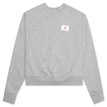 Flight Women's Fleece Top - Dark Grey Heather