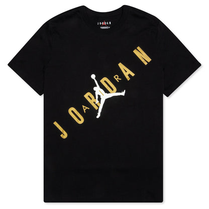 HBR S/S T-Shirt - Black/Metallic Gold