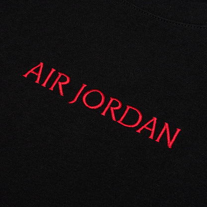 S/S T-Shirt - Black/Gym Red