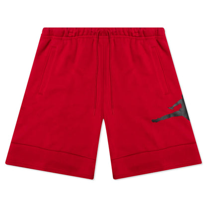 Jumpman Air Jordan Fleece Shorts v2 - Gym Red/Black