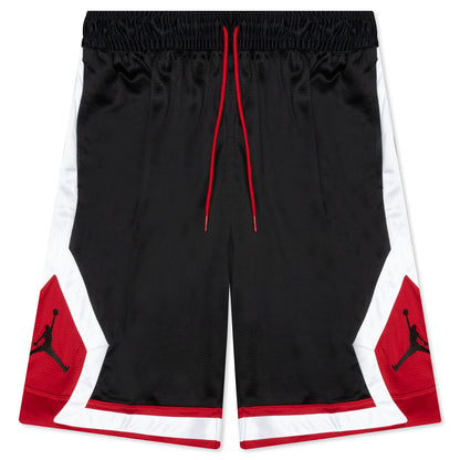 Jumpman Diamond Shorts - Black/Gym Red