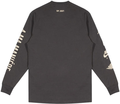 JORDAN X A MA MANIERE LONG SLEEVE SHIRT GREY