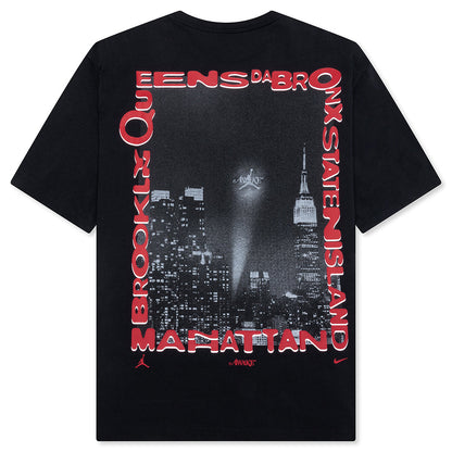 Jordan x Awake NY Tee - Black/White/University Red