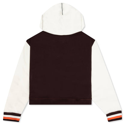 Jordan x Maison Chateau Rouge Women's Fleece Top - Brown Basalt/Sail