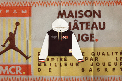 Jordan x Maison Chateau Rouge Women's Fleece Top - Brown Basalt/Sail