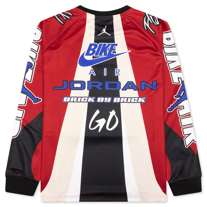 Jordan x Nigel Sylvester Jersey 'Cinnabar' - Cinnabar/Black/Lyon Blue