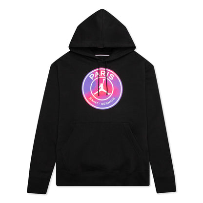 Jordan x Paris Saint-Germain Fleece Pullover Hoodie - Black
