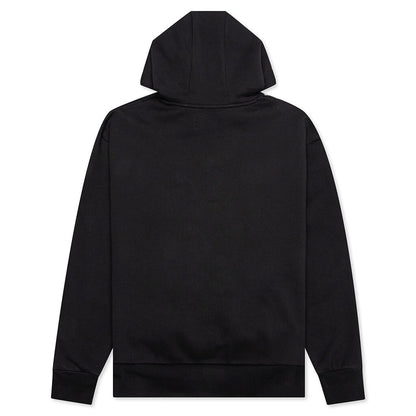Jordan x Paris Saint-Germain Fleece Pullover Hoodie - Black/White