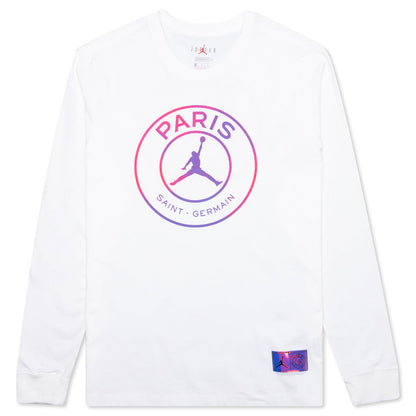 Jordan x Paris Saint-Germain L/S T-Shirt - White