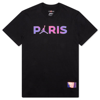 Jordan x Paris Saint-Germain S/S T-Shirt - Black
