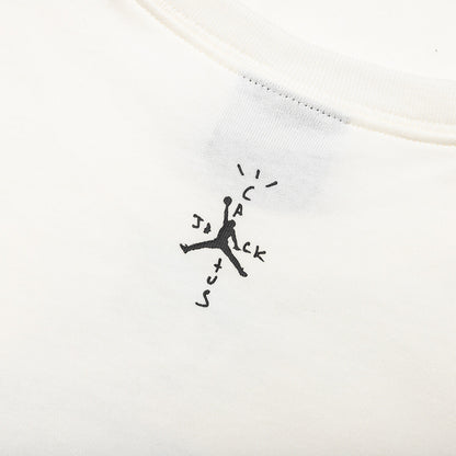 Women's Jordan x Travis Scott Baby Tee - Sail/Black