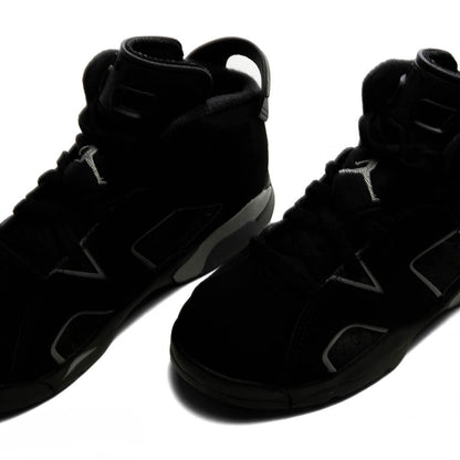 Air Jordan 6 Retro 'Cap and Gown' (PS) - Black/Reflect Silver/Black