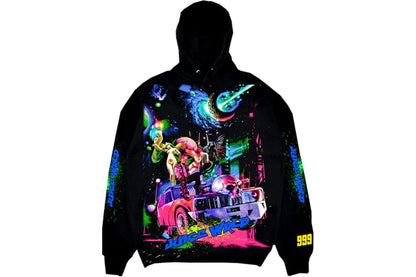 VLONE X JUICE WRLD COSMIC HOODIE BLACK