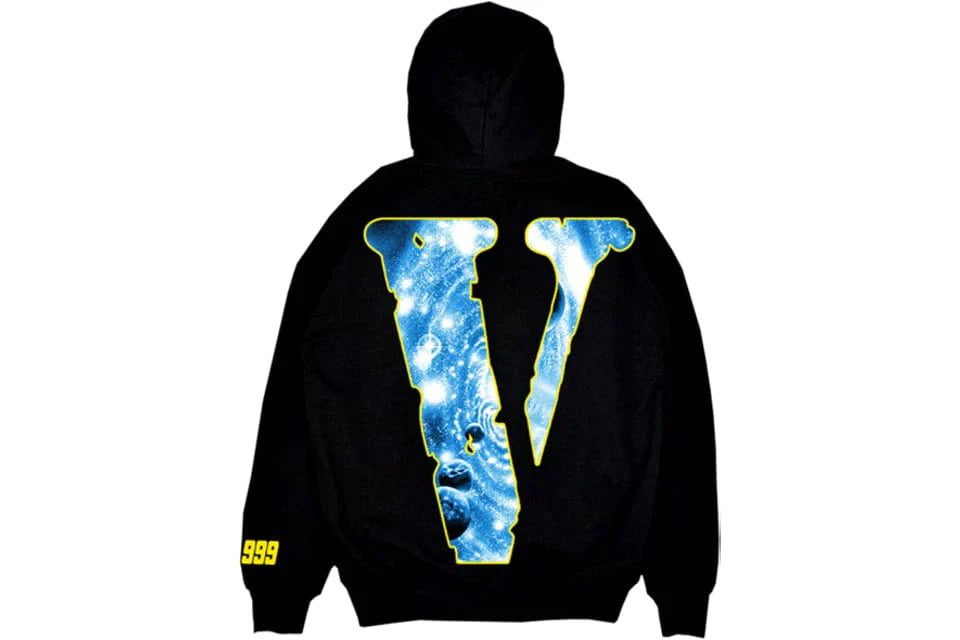VLONE X JUICE WRLD COSMIC HOODIE BLACK