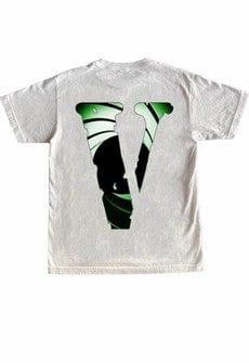 JUICE WRLD X VLONE DOUBLE AGENT TEE WHITE