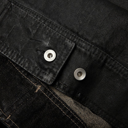 Jumbo Worker Denim Jacket - Dust/Black/Cream